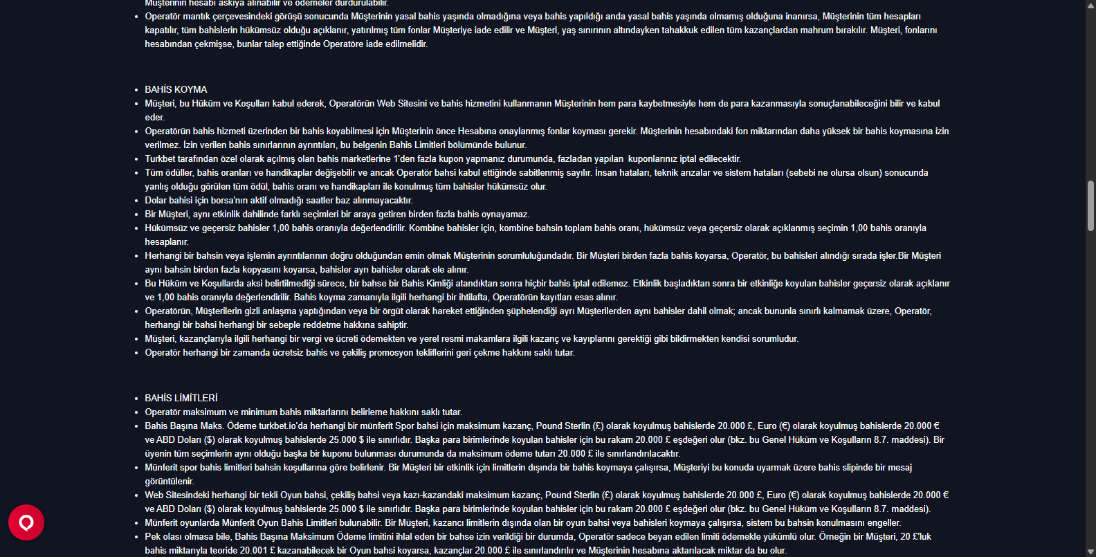 Turkbet Promosyonları